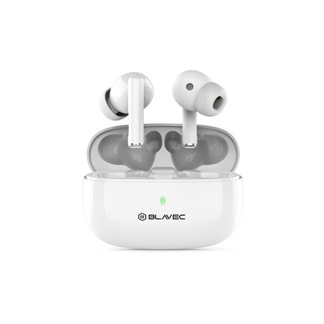 Casti Bluetooth TWS Blavec BW01 Pure alb