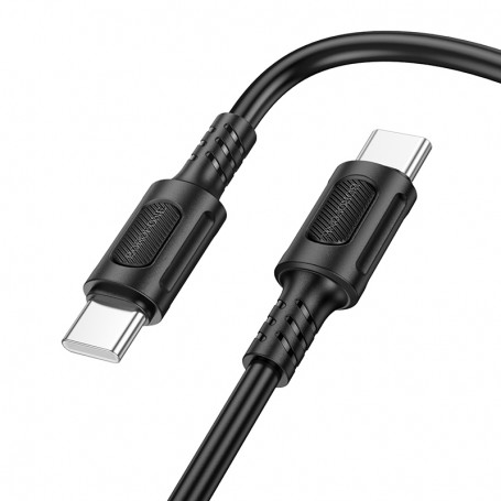 Cablu UBS C to USB C BOROFONE BX111 PD 60W 1m negru