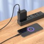 Cablu UBS A to micro USB BOROFONE BX111 PD 2.4A 1m negru
