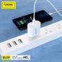 Incarcator retea 20W Foneng EU39  PD, cablu USB-C to Lightning inclus