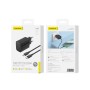 Incarcator retea 20W Foneng EU65, port USB-C, cablu USB-C inclus, Negru