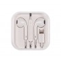 Casti telefon Lightning MEGA BASS alb